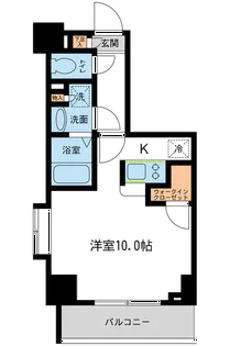 プライムアーバン住吉Ⅱ【2階】の間取り