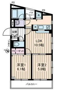 OCTOFOLIA【2階】の間取り