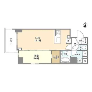 コンフォリア桜上水【2階】の間取り