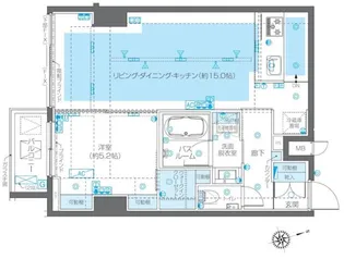 ZOOM広尾【3階】の間取り