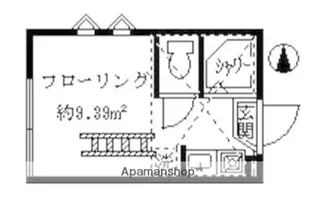 フェリスプリマ【1階】の間取り