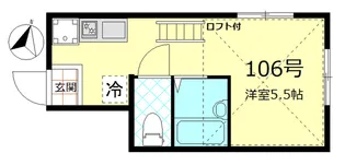 コルティーレ南久が原【1階】の間取り