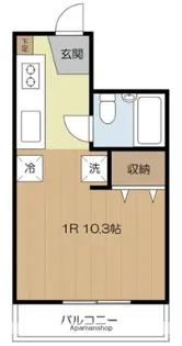 ラ・フィエスタ【2階】の間取り