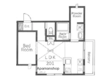 東京都世田谷区松原2丁目【アパート】の間取り