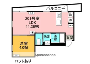 MAISON EF【2階】の間取り