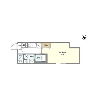 LA DOUCEUR武蔵小山【3階】の間取り