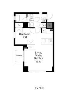 ラティエラ成城学園前【305号室号室】の間取り