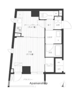 アヴニール元代々木【4階】の間取り