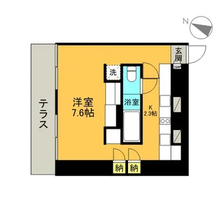 TREFORM【4階】の間取り