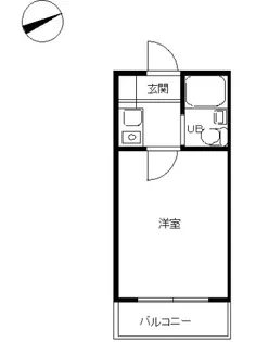 スカイピア阿佐ケ谷【2階】の間取り
