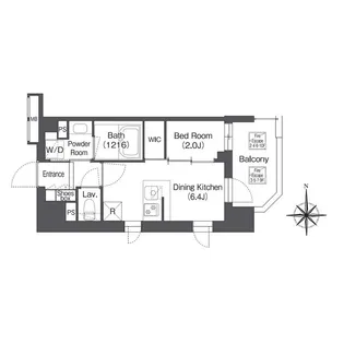 コンフォリア森下サウス【5階】の間取り