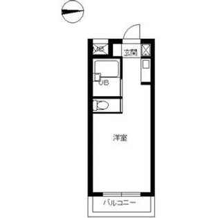 スカイコート学芸大学【103号室号室】の間取り