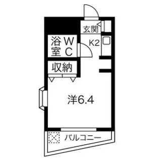 ヴァンテージ荻窪【1階】の間取り