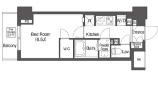 コンフォリア森下リバーサイド【1階】の間取り