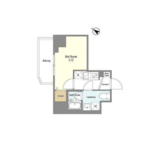プライマル戸越銀座【11階】の間取り