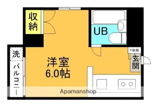 ローズハイツ南中野【2階】の間取り