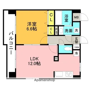 プロニティ浅草【8階】の間取り