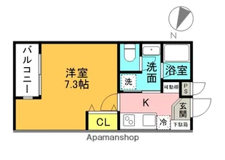 ルナヒルズ【2階】の間取り