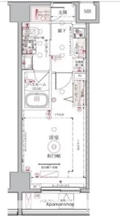 クレヴィスタ押上【7階】の間取り