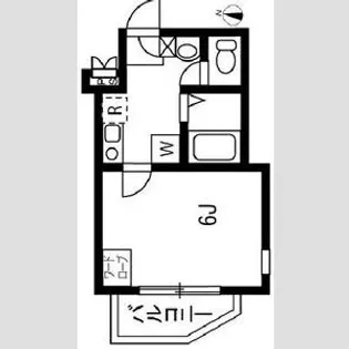 ブロッサムテラス下丸子【1階】の間取り