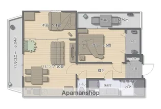 SOKO PARCO【5階】の間取り