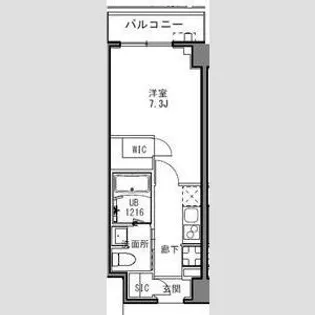 SーRESIDENCE目黒大岡山【2階】の間取り