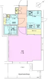 門前仲町レジデンス六番館【3階】の間取り