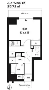 コスモリード錦糸町【3階】の間取り