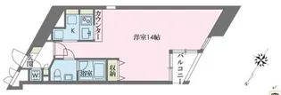 ドゥーエ学芸大学【5階】の間取り