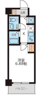 メゾン西馬込【4階】の間取り