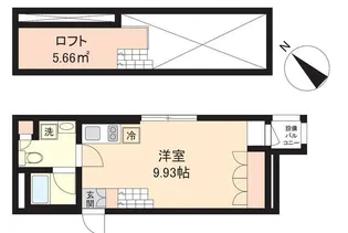 PASEO神宮前【3階】の間取り