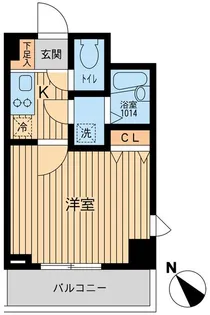 アーデン駒沢大学【12階】の間取り