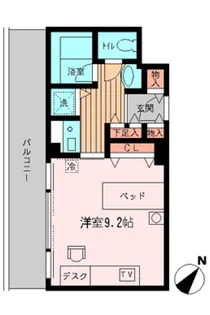 コンフォート荻窪【0511号室】の間取り