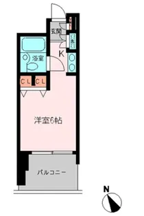 恵比寿アーバンハウス【2階】の間取り