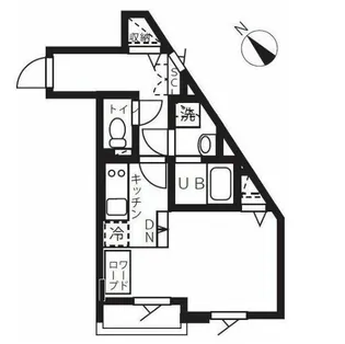 ジェイエムケー田園調布【1階】の間取り