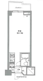 三越ゼームス坂マンション【4階】の間取り