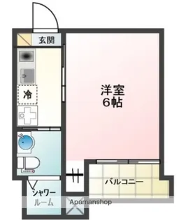 GLANZ東大井WEST【2階】の間取り