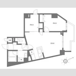 アルティザ自由が丘【3階】の間取り