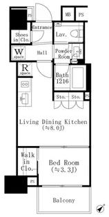 パークホームズ西小山【4階】の間取り