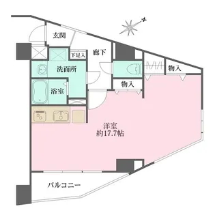 コスモリード雪が谷大塚【6階】の間取り