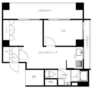 サーラ白金【6階】の間取り