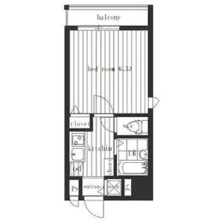 CYNTHIA FOURーD HATAGAYA【6階】の間取り