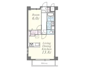 COMFORT南六郷【2階】の間取り