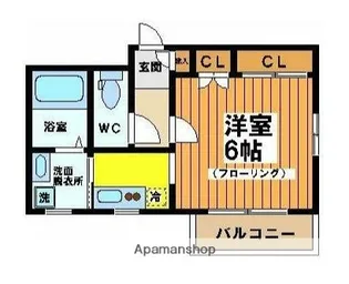 東京都杉並区高井戸東2丁目【マンション】の間取り