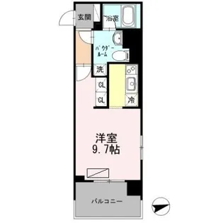カスタリア大森Ⅲ【3階】の間取り
