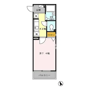 カサ モラーダ【3階】の間取り