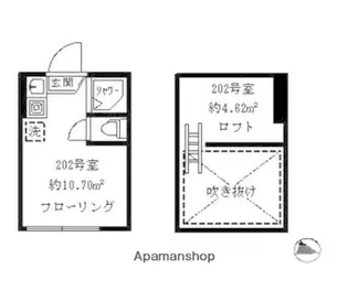 ソフィアプレア【2階】の間取り