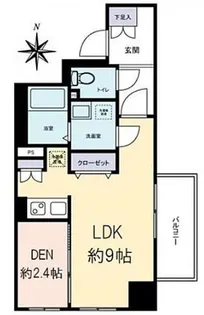 テラス阿佐ヶ谷【3階】の間取り