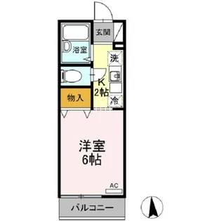 TMセントラル【2階】の間取り