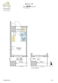 TOMORE品川中延【2階】の間取り